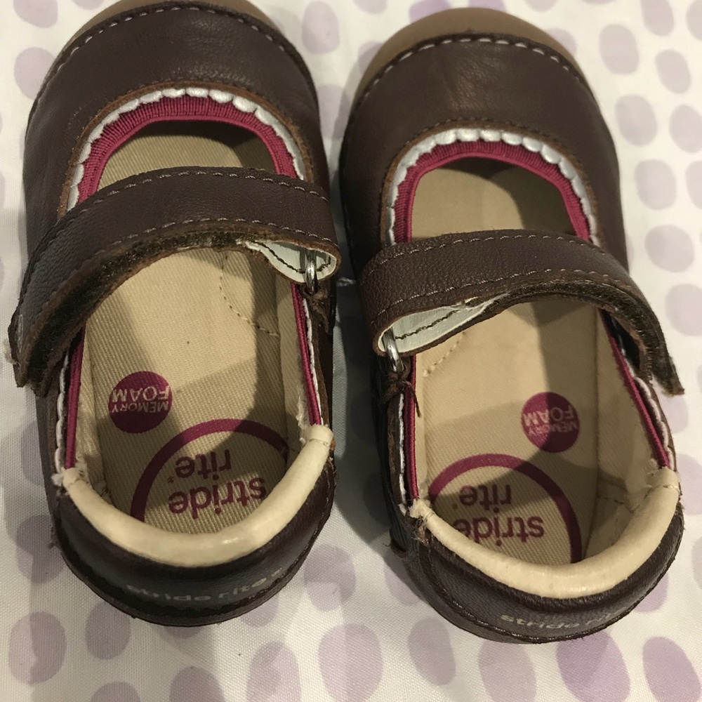 Stride rite toddler girl shoes size 5W